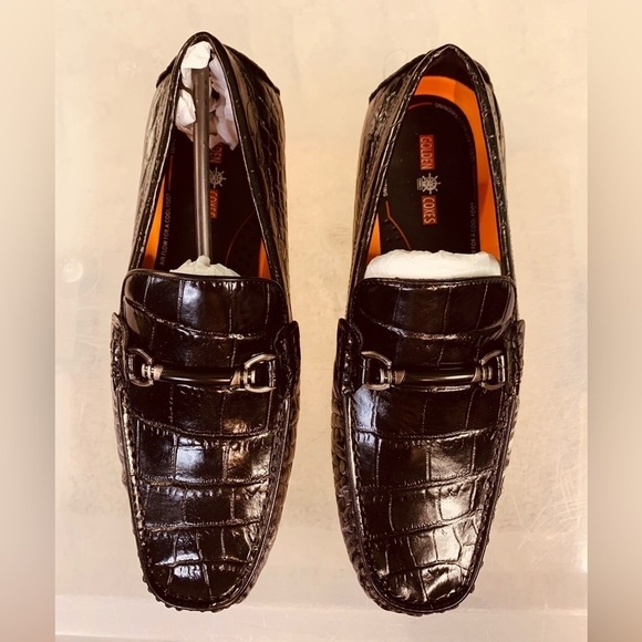 NIB Mens Genuine Leather Slip On Loafers Comfortable Casual Driving Moccasins - Picture 11 of 15